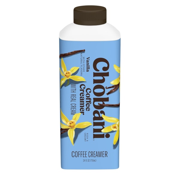 Chobani Vanilla Coffee Creamer, 24 Oz, Total Qty 6