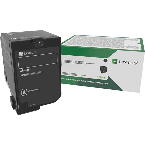 Lexmark Original High Yield Laser Toner Cartridge - Black - 1 Each - 25000 Pages