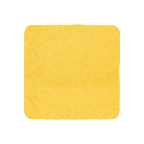 Rubbermaid Commercial Products HYGEN r-40 Recycled Microfiber Cloth, 12in X 12in, Yellow, 24-Pack