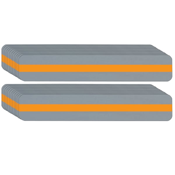Ashley Productions Sentence Strip Reading Guide, 1-1/4in x 7-1/4in, Orange, Pack Of 24 Guides