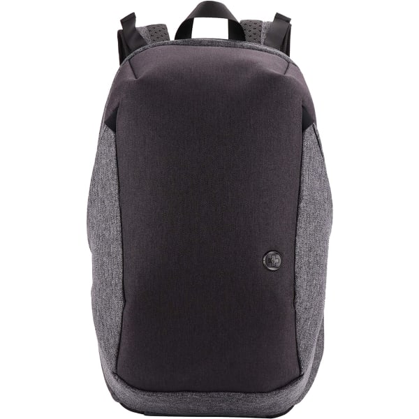 SwissDigital Cosmo 3.0 Massage Business Backpack With 15.6in Laptop Pocket, Gray