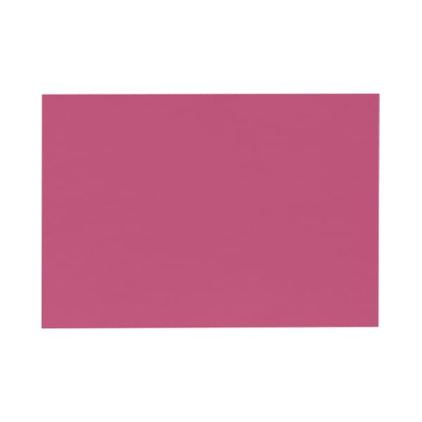 LUX Mini Flat Cards, #17, 2 9/16in x 3 9/16in, Magenta Pink, Pack Of 50
