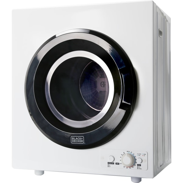 Black+Decker Portable Dryer, 3.75 Cu. Ft., White