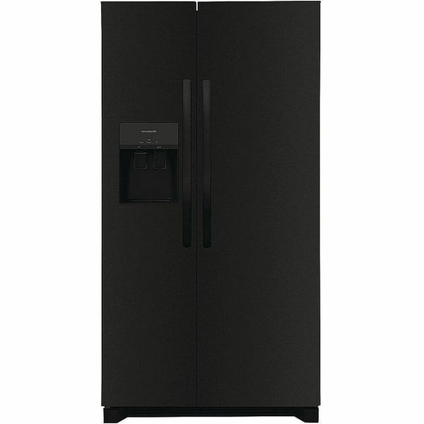 Frigidaire FRSS2623AB Refrigerator/Freezer - 25.60 ft3 - Auto-defrost - Side by Side - 16.60 ft3 Net Refrigerator Capacity - FRSS2623AB