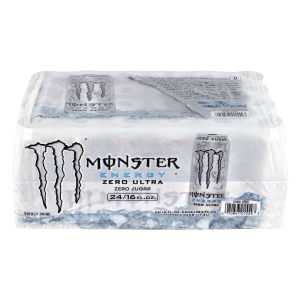 Monster Energy Ultra Zero, 16 Oz, Case Of 24 Cans