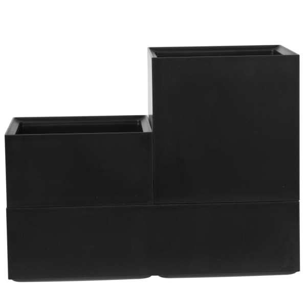 Bostitch Konnect 3-Piece Stackable Storage Cup Set, Black