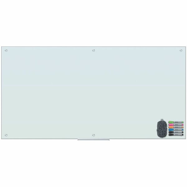 U Brands Dry Erase Board, 72inW x 36inH, Horizontal/Vertical, 1 Each, 3973U0001