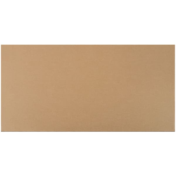 Partners Brand Double-Wall Corrugated Sheets, 24in x 48in, Kraft, Pack Of 5