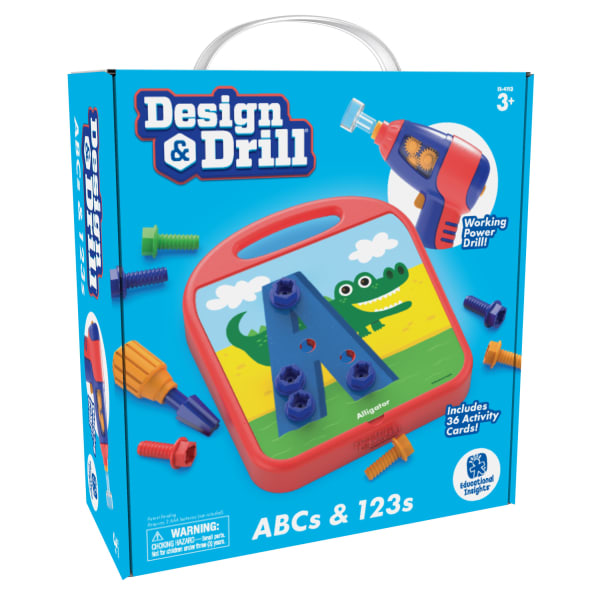 Educational Insights Design & Drill ABCs & 123s