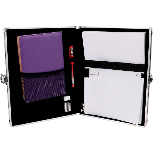 Vaultz Form Holder Storage Clipboard, 8 1/2in x 11in, Black