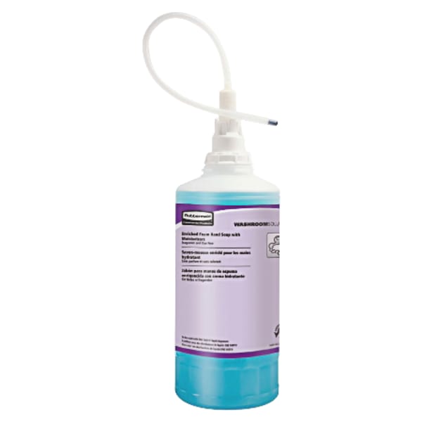 Rubbermaid Enriched Foam Hand Soap With Moisturizers, Unscented, 54.1 Oz, Carton Of 4 Refills
