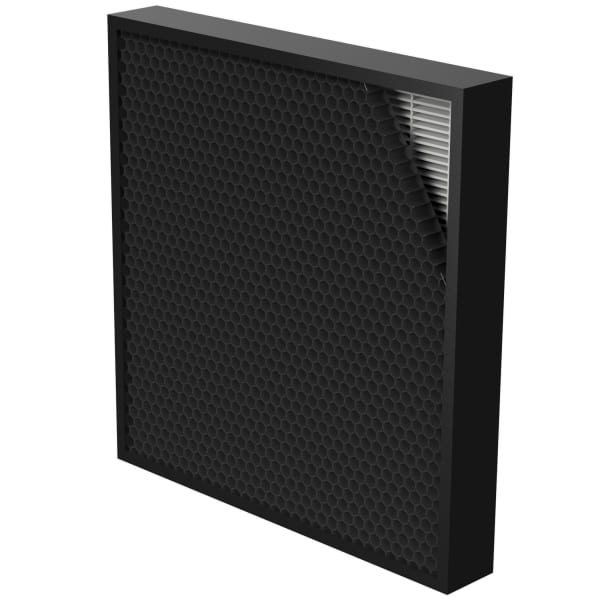 Fellowes AeraMax PRO Hybrid 2in Antimicrobial Filter, For AeraMax Pro Air Purifiers, Pack Of 2