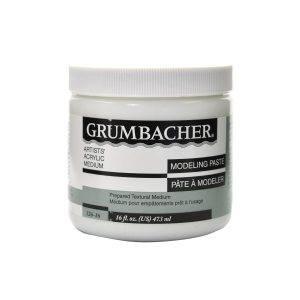 Grumbacher Modeling Paste, 16 Oz