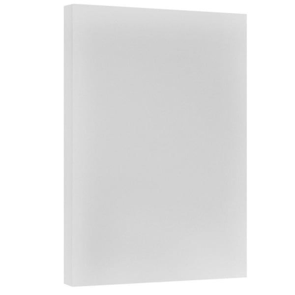 JAM Paper Vellum Bristol Card Stock, Gray, Ledger (11in x 17in), 67 Lb, Pack Of 250