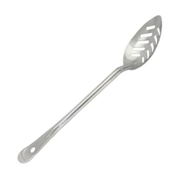 Vollrath Slotted Serving Spoon, 13in, Silver