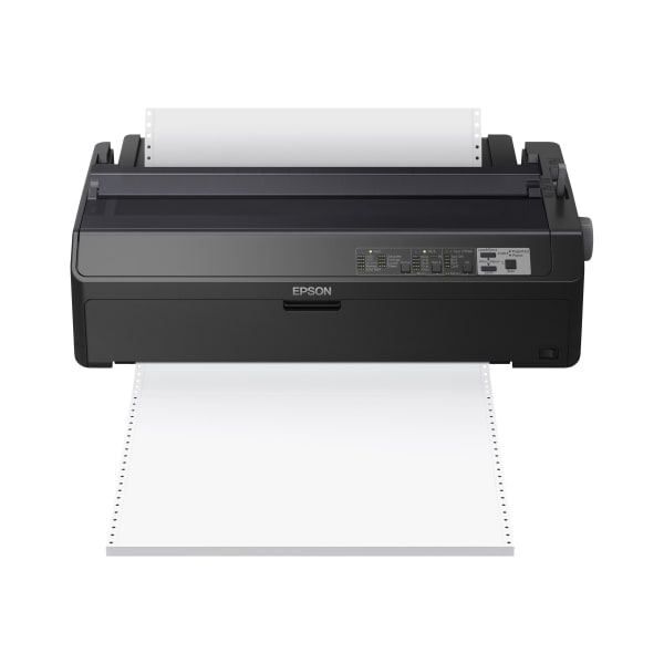Epson LQ 2090II NT Network Impact - Printer - B/W - dot-matrix - , 16 in (width),  - 24 pin - up to 584 char/sec - parallel, USB 2.0, LAN