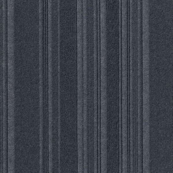 Foss Floors Couture Peel & Stick Carpet Tiles, 24in x 24in, Ocean Blue, Set Of 15 Tiles