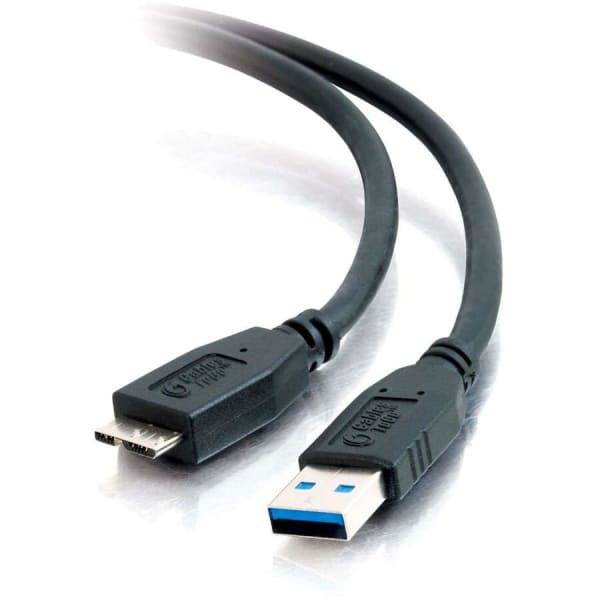 C2G 2m USB Cable - USB 3.0 A to Micro USB B Cable (6ft) - USB Phone Cable - USB - 6.56 ft - Type A Male USB - 54177
