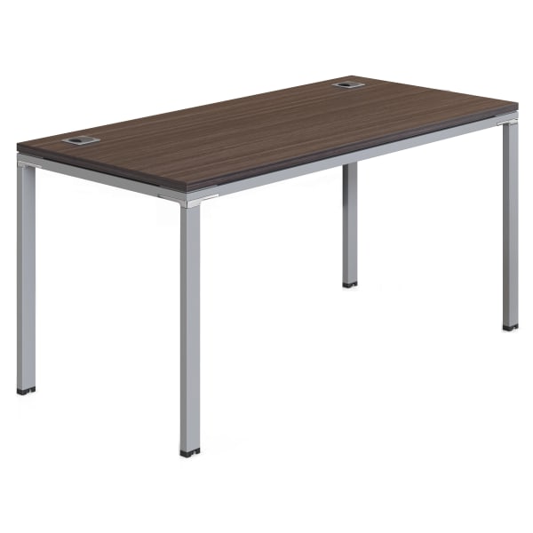 Boss Office Products Simple System Workstation, 66in x 24in, Driftwood