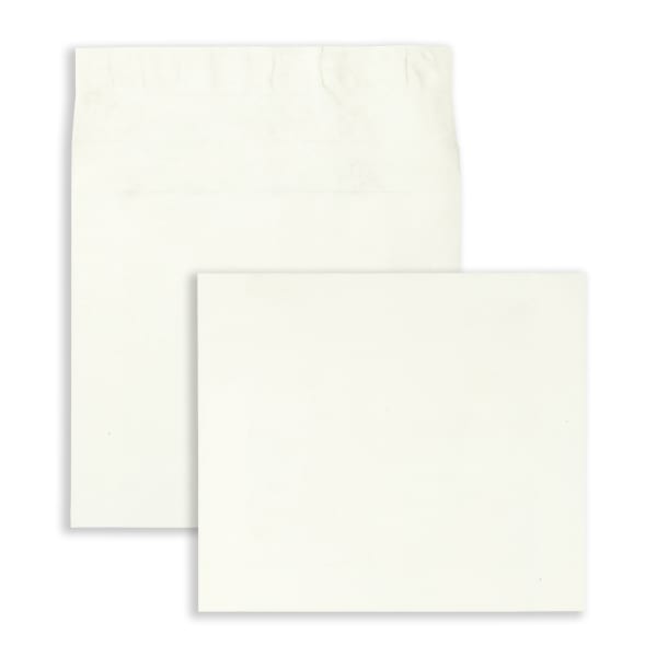 Quality Park Survivor Tyvek Expansion Envelopes, Open Side, 12in x 16in x 4in, Self-Adhesive, White, Box Of 50