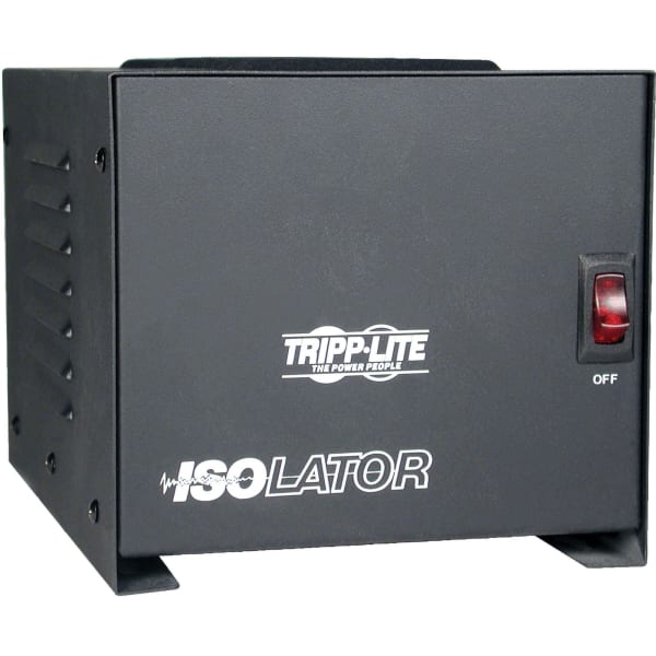 Eaton Tripp Lite Series 1000W Isolation Transformer with Surge 120V 4 Outlet 6ft Cord HG TAA GSA - Surge protector - IS1000