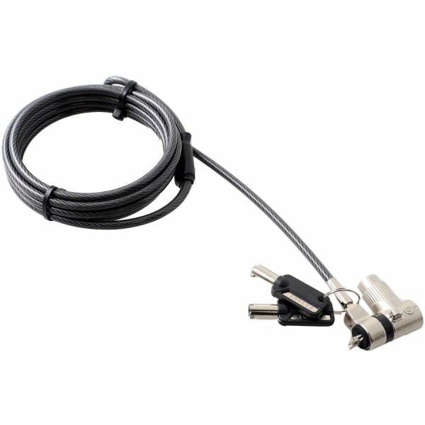 CODi Universal 3-in-1 Keyed Cable Lock - Compatible with; Standard T-bar security slot, Noble security slot & Nano security slot