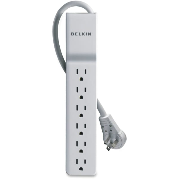 Belkin Home/Office Series Surge Protector With 6 Outlets And Rotating Plug