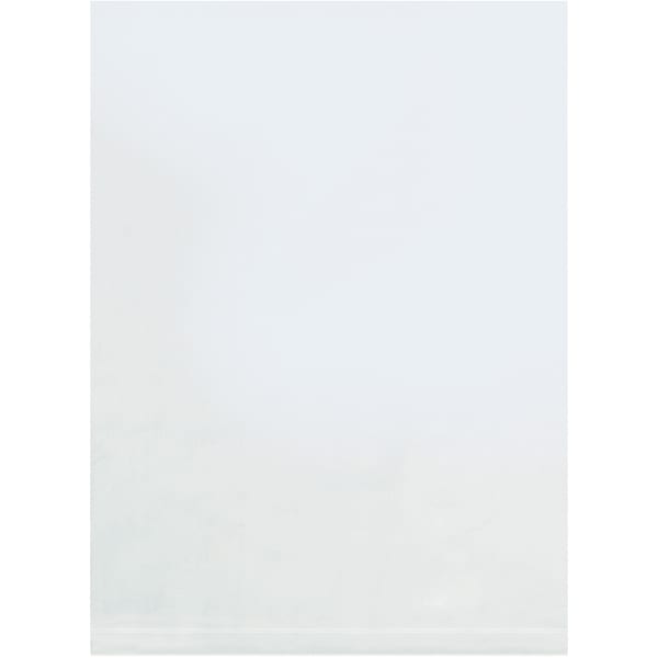 Partners Brand 3 Mil Flat Poly Bags, 6in x 10in, Clear, Case Of 1000