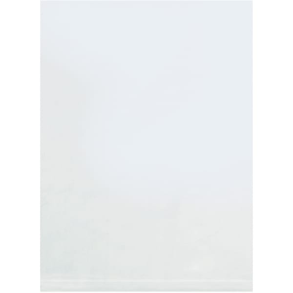 Office Depot Brand 3 Mil Flat Poly Bags, 8in x 15in, Clear, Case Of 1000