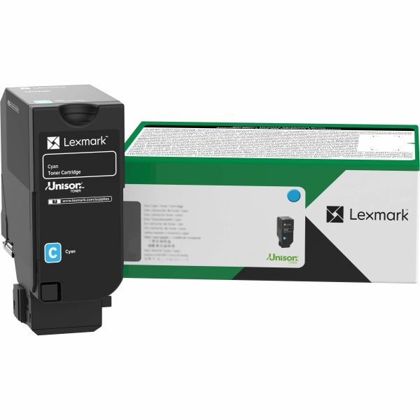 Lexmark Unison 735 Original Laser Toner Cartridge - Cyan - 1 Each - 5000 Pages