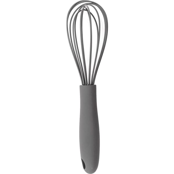 Gourmet By Starfrit Silicone Whisk, 9in, Gray