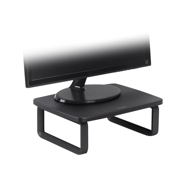 Kensington SmartFit Monitor Stand Plus - Black (K52786WW) - Up to 24in Screen Support - 80 lb Load Capacity - Desktop - Black - Ergonomic - TAA Compliant