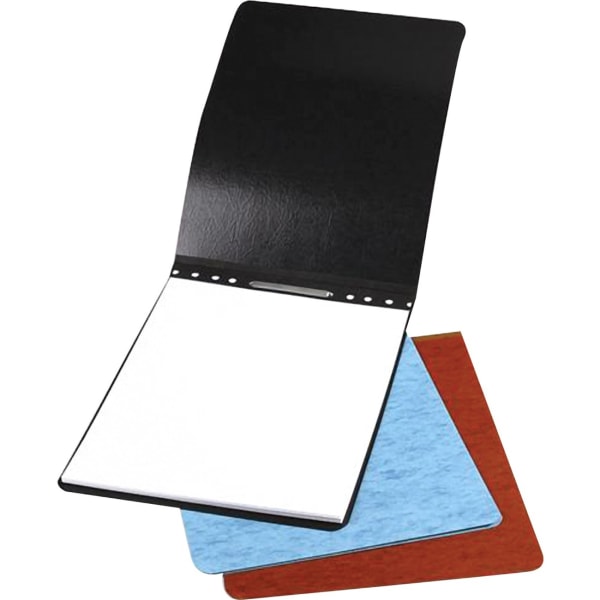 ACCO Presstex Top-Bound Report Binder, 4-1/4in CC, 8-1/2in x 11in, 60% Recycled, Black, Pack Of 2
