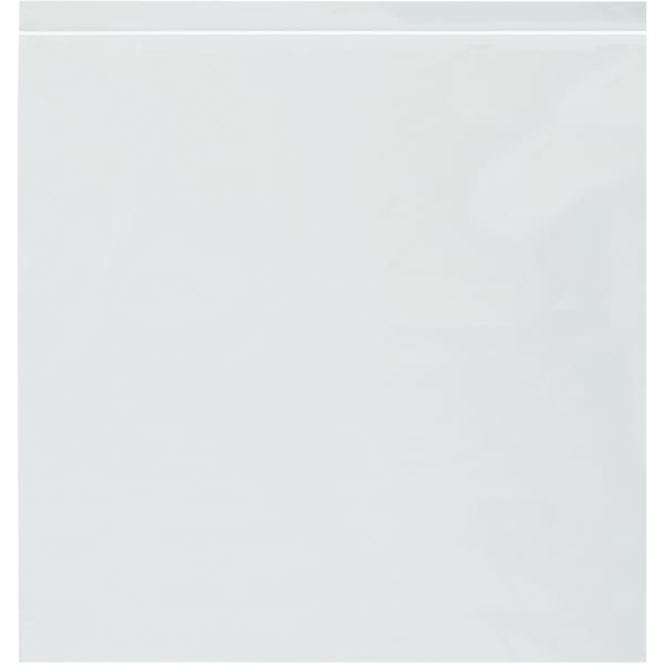 Partners Brand 2 Mil Reclosable Poly Bags, 24in x 24in, Clear, Case Of 250