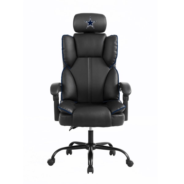 Imperial NFL Champ Ergonomic Faux Leather Computer Gaming Chair, Dallas Cowboys