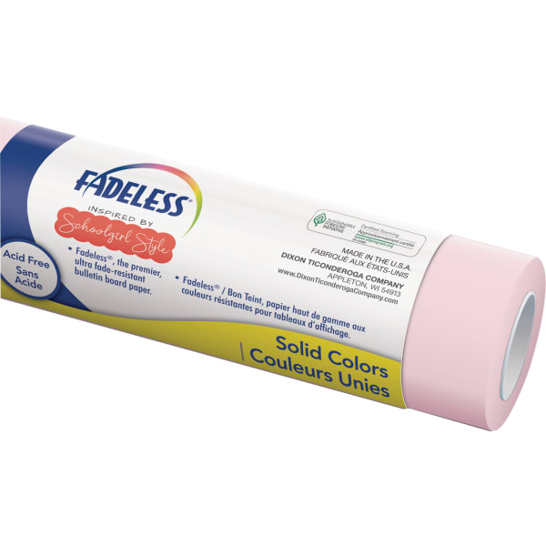 Fadeless Schoolgirl Style Bulletin Board Paper, 48in x 50ft, Lavender Haze