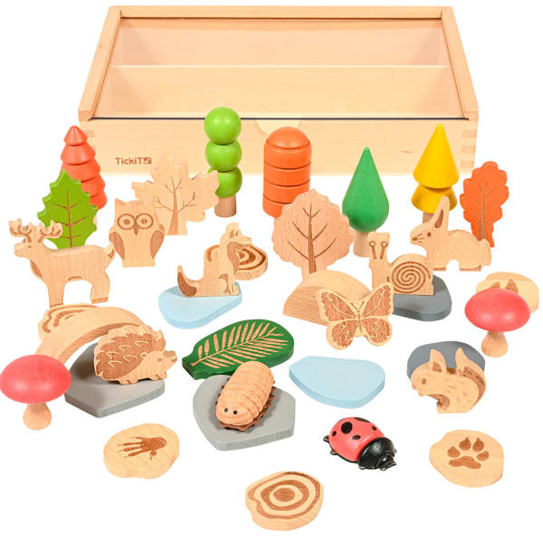 Tickit Woodland Trail Figurine Set, 37 Pieces