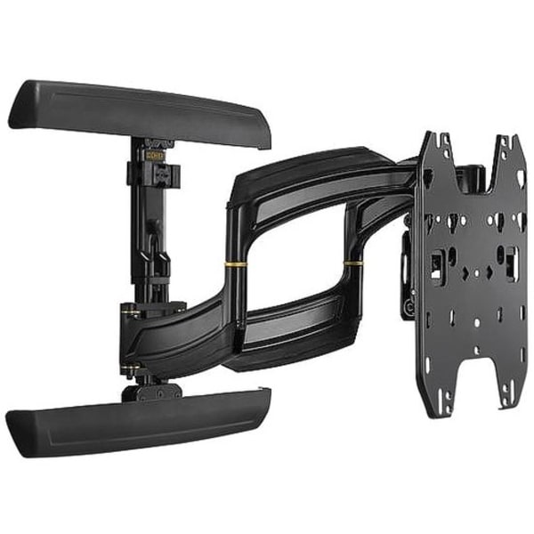 Chief Thinstall Medium 18 Inch Extension Display Wall Mount - For 32-65 Inch Displays - Dual Monitor Arm - Black - Height Adjustable - 32in to 65in Screen Support - 75 lb Load Capacity - 100 x 100, 600 x 400 - Yes