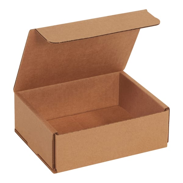 Partners Brand Corrugated Mailers, 2inH x 5inW x 6inD, Kraft, Pack Of 50 Mailers