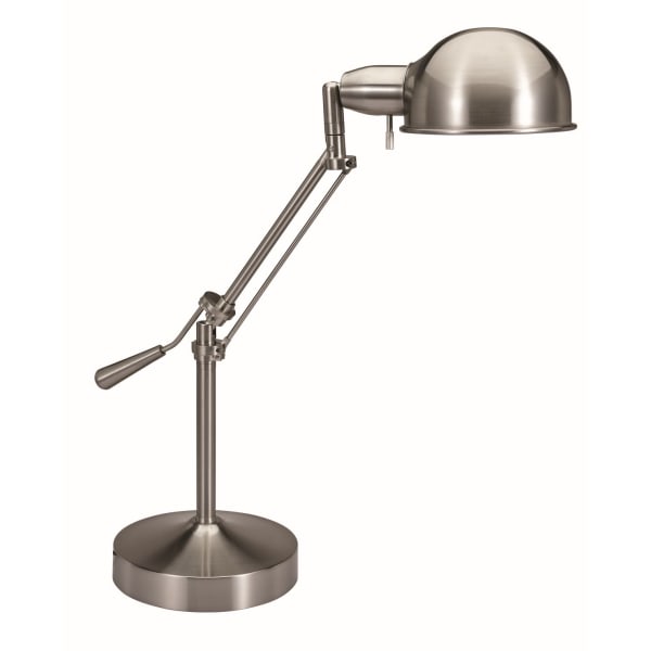 Victory Light Executive Desk Lamp, 24inH, Brushed Nickel