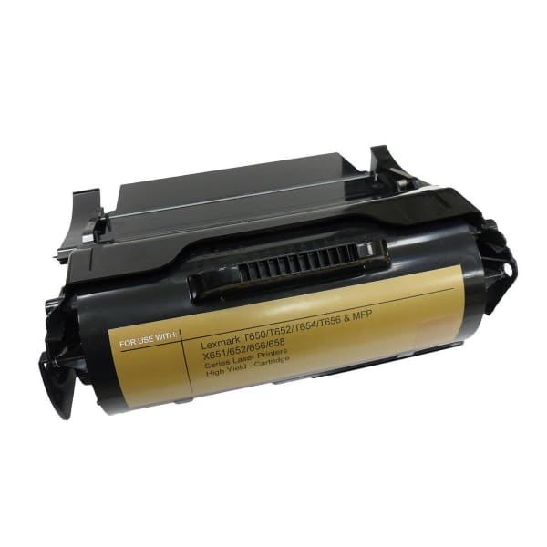 Hoffman Tech Preserve Remanufactured Black Toner Cartridge Replacement For Lexmark T650H11A, 845-650-HTI