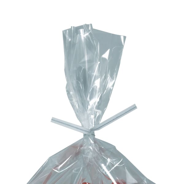 Partners Brand Paper Twist Ties, 5/32in x 10in, White, Case Of 2,000