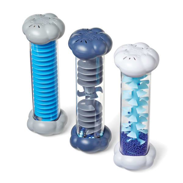 Hand2Mind Sounds Of Weather Sensory Tubes