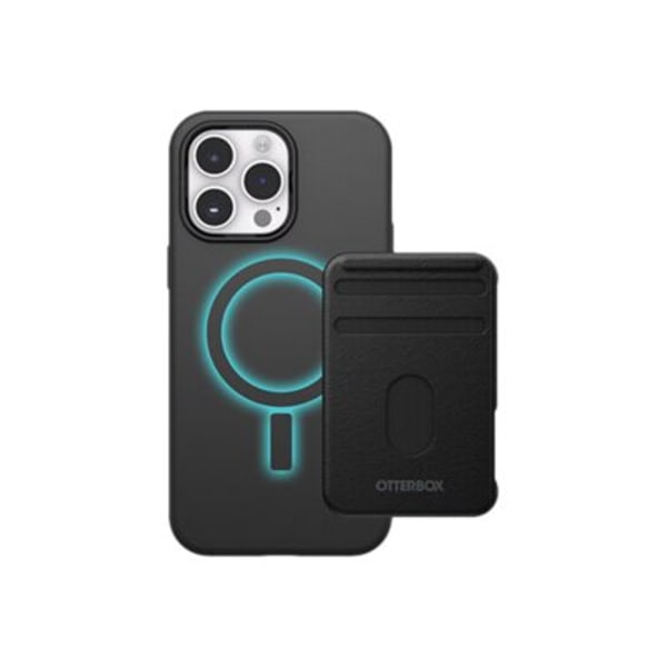 OtterBox iPhone 14 Pro Max Symmetry Series+ with MagSafe Antimicrobial Case - For Apple iPhone 14 Pro Max Smartphone - Black - Drop Resistant, Bacterial Resistant - Plastic, Synthetic Rubber, Polycarbonate - 1