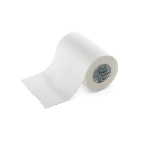 CURAD Cloth Silk Adhesive Tape, 3in x 10 Yd., White, Box Of 4