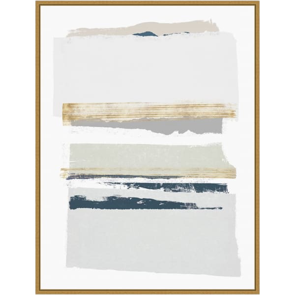 Amanti Art Boulevard I by PI Studio Framed Canvas Wall Art Print, 30inH x 23inW, Gold