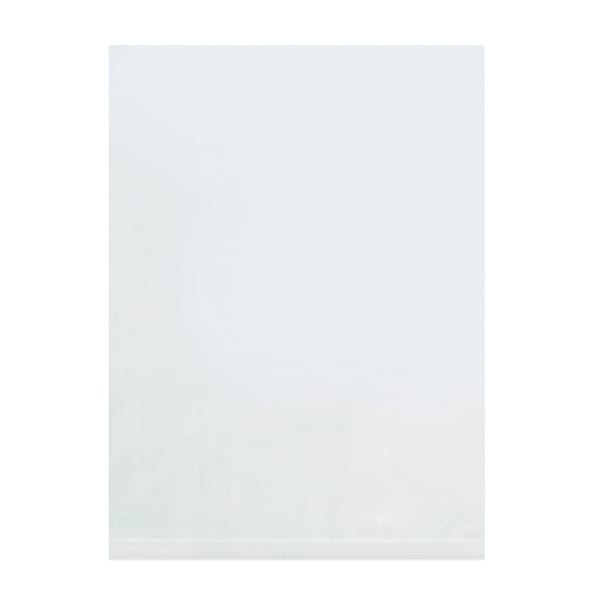 Office Depot Brand 4 Mil Flat Poly Bags, 18in x 18in, Clear, Case Of 500