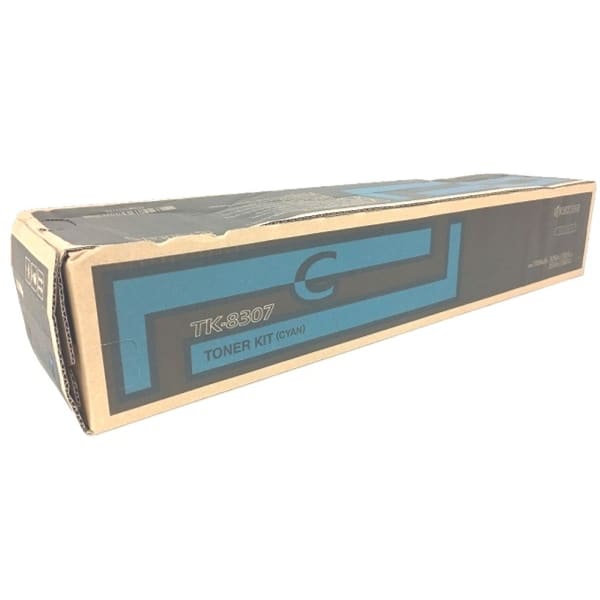 Kyocera Mita TK-8307C Cyan Standard Yield Toner Cartridge, 1T02LKCUS0