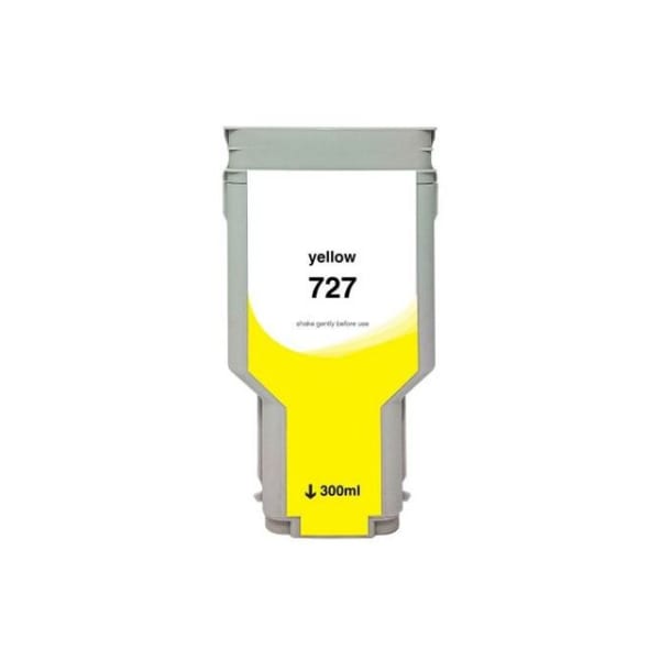 Clover Imaging Group Wide Format - 300 ml - High Yield - yellow - compatible - ink cartridge (alternative for: HP 727) - non-OEM - for HP DesignJet T1500, T1530, T2500, T2530, T920, T930