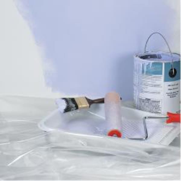 8ft x 200ft - 2 Mil Clear Poly Sheeting